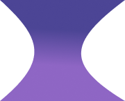 A purple and black background with a curved design